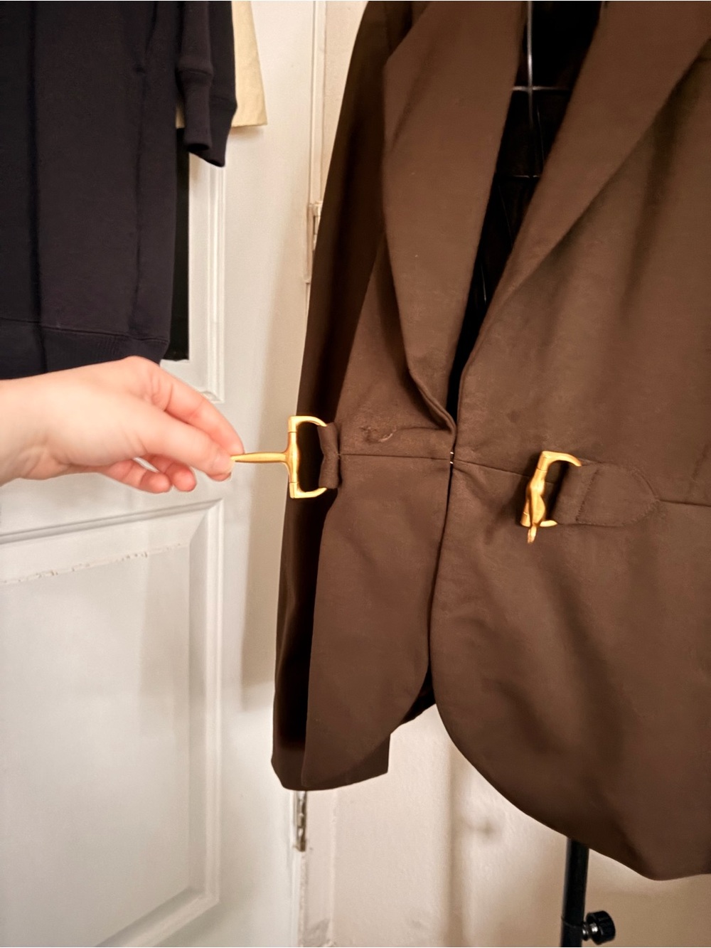 Lafayette 148 Latch Front Blazer 148 10 - Picture 3 of 5